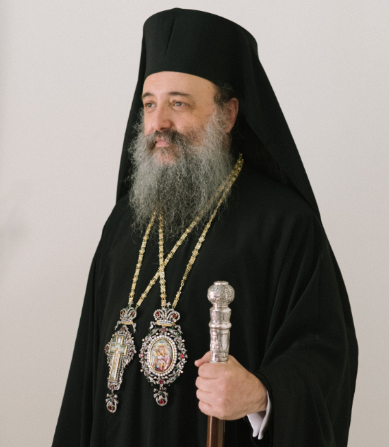 Σεβασμιώτατος Μητροπολίτης Πατρῶν κ.κ. Χρυσόστομος