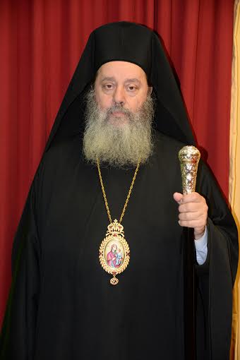 Θεοφιλέστατος Ἐπίσκοπος Κερνίτσης κ. Χρύσανθος